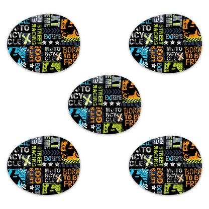 Freestyle Libre MotoX Design Patches