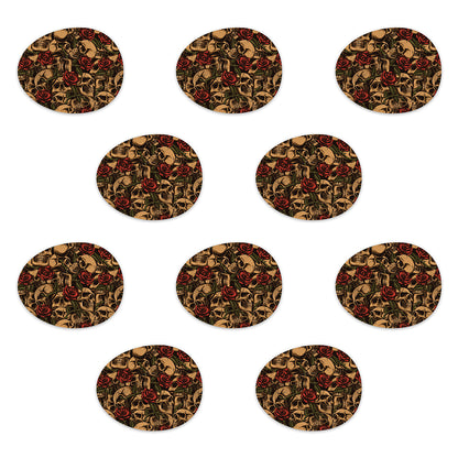 Freestyle Libre Skulls & Roses Design Patches