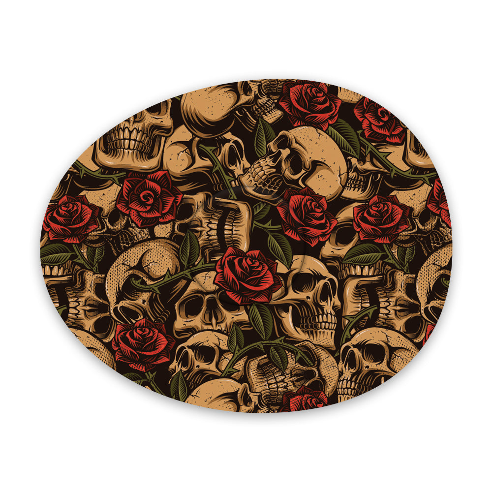 Freestyle Libre Skulls & Roses Design Patches