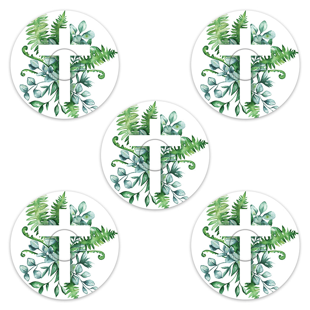 Freestyle Libre Watercolour Cross Design Patches