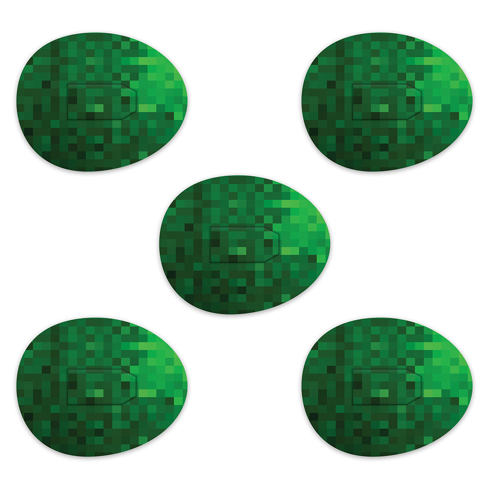 Dexcom Green Pixels Design Patches