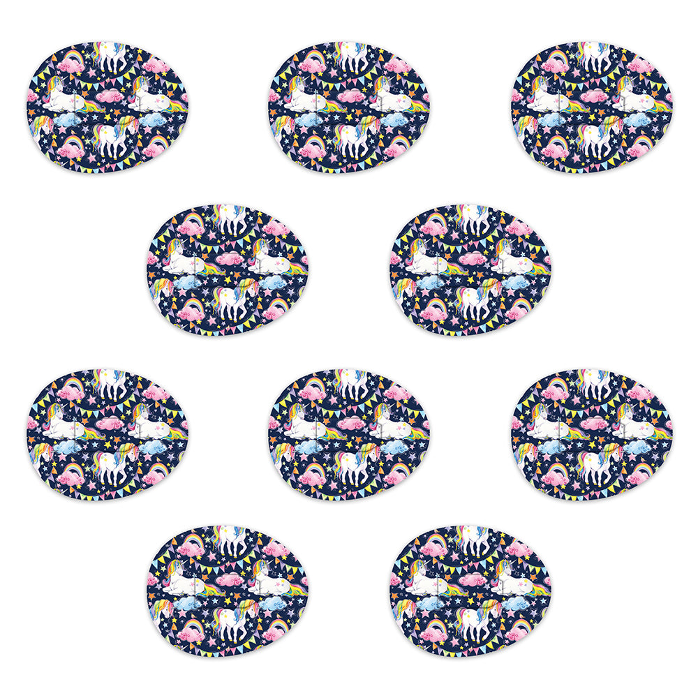 Dexcom Rainbow Unicorn Design Patches