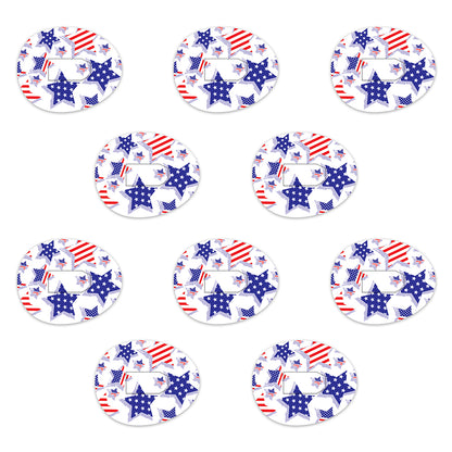 Dexcom USA Flag Stars Design Patches