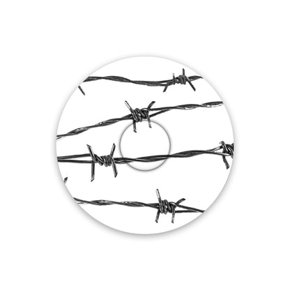 Freestyle Libre Barbed Wire Design Patches