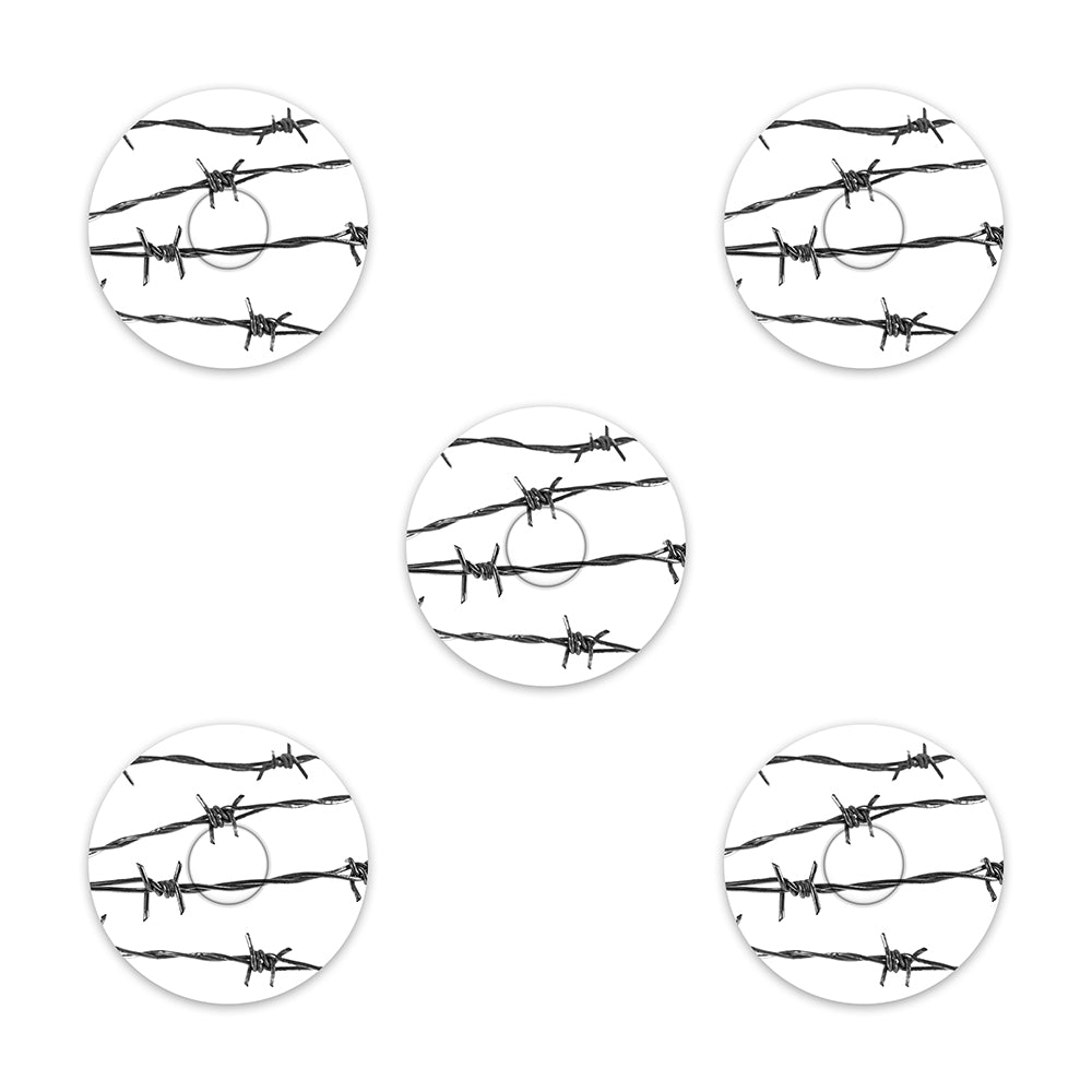 Freestyle Libre Barbed Wire Design Patches