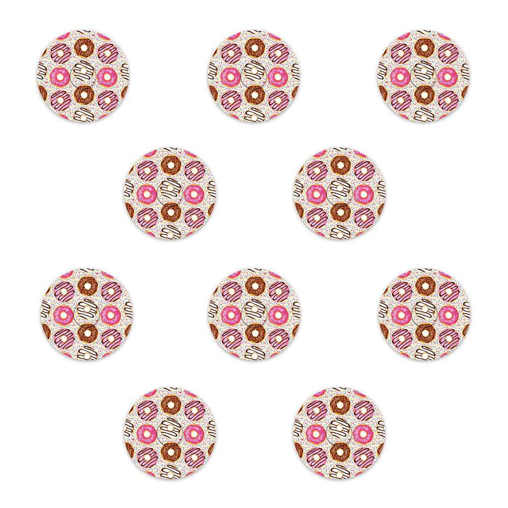 Freestyle Libre Donut Design Patches 10 pack