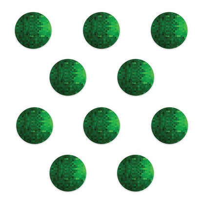 Freestyle Libre Green Pixels Design Patches