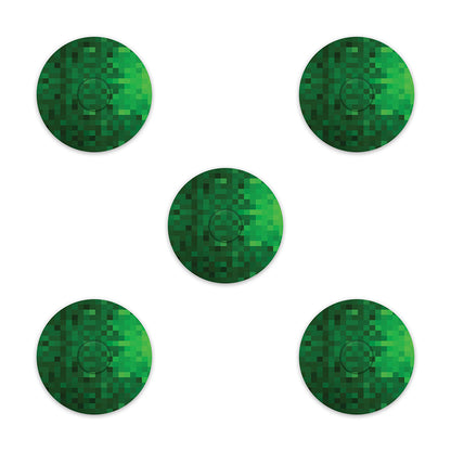 Freestyle Libre Green Pixels Design Patches