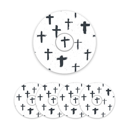 Freestyle Libre Cross Pattern Design Patches