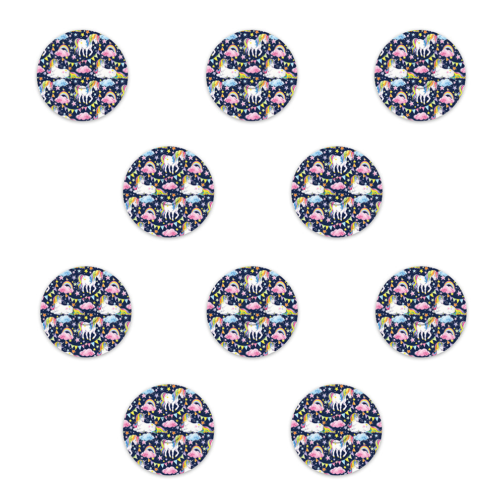 Freestyle Libre Rainbow Unicorn Design Patches