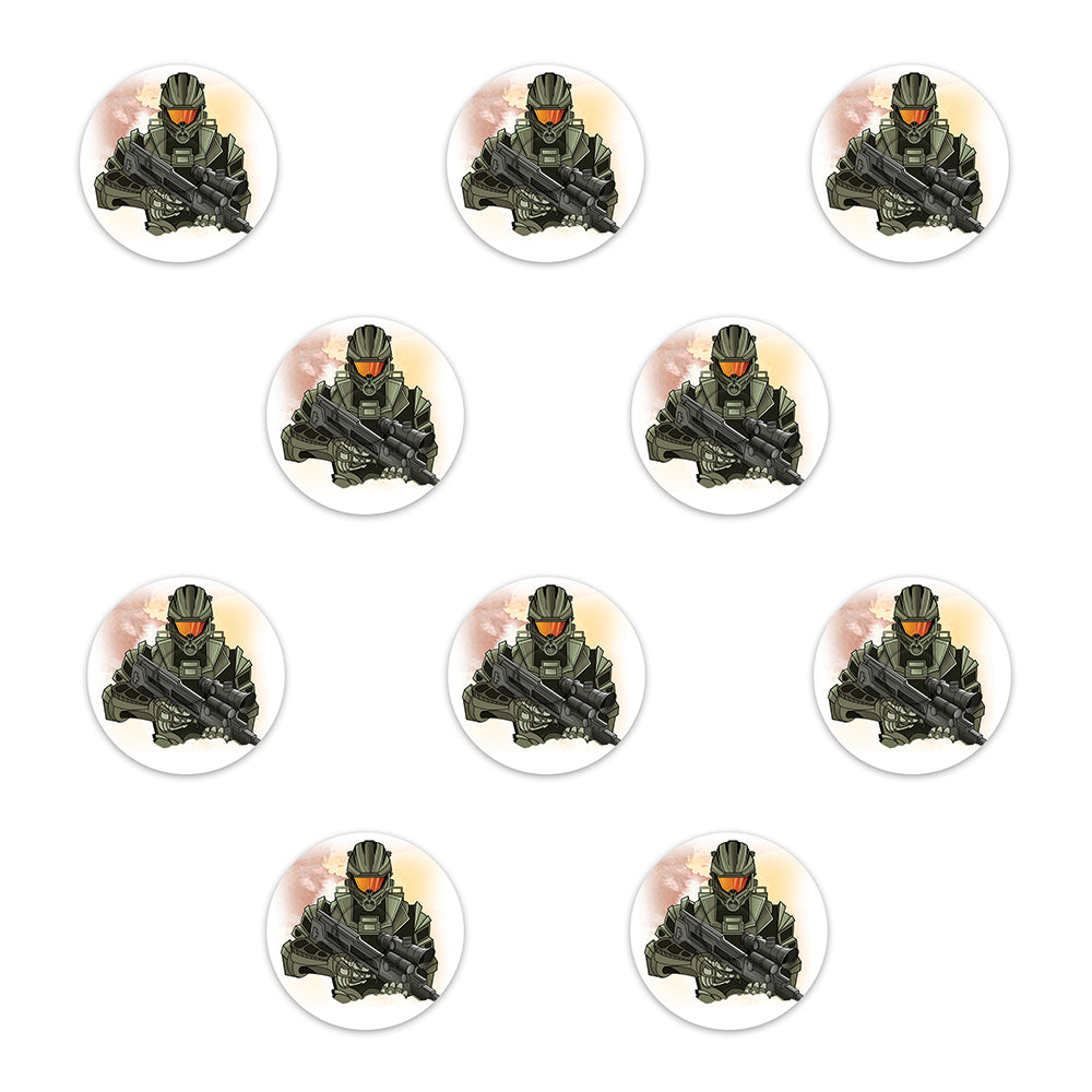 Freestyle Libre Space Soldier Design Patches