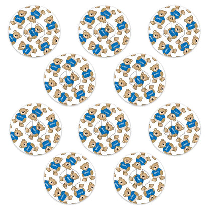 JDRF Rufus decorative adhesive patches - all devices.