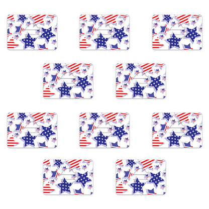 Medtronic USA Flag Stars Design Patches