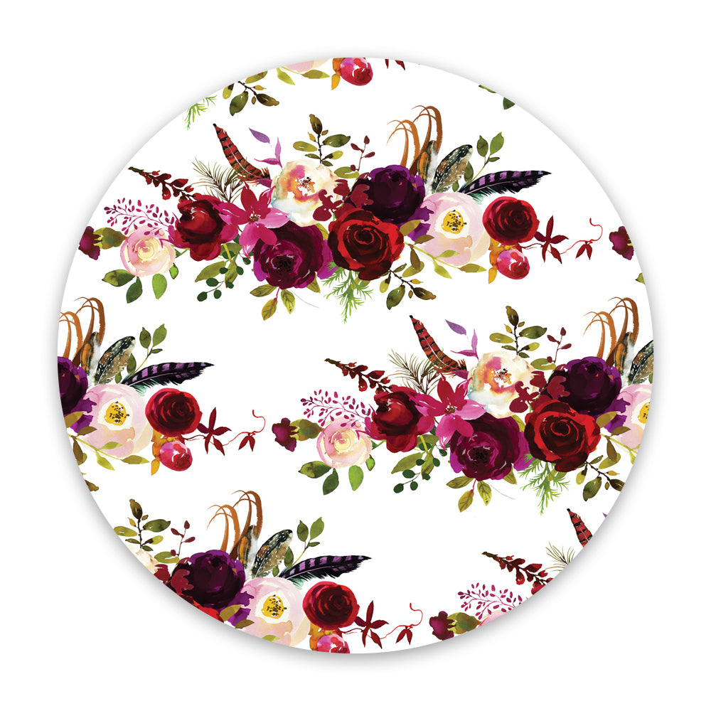 Watercolour Floral Patch