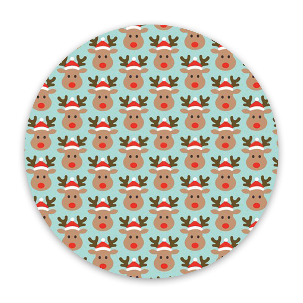 Christmas rudolph adhesive patches - all devices.