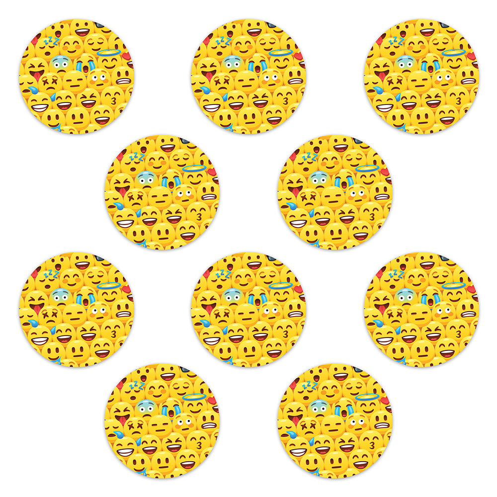 Freestyle Libre Emoji Design Patches 10 pack