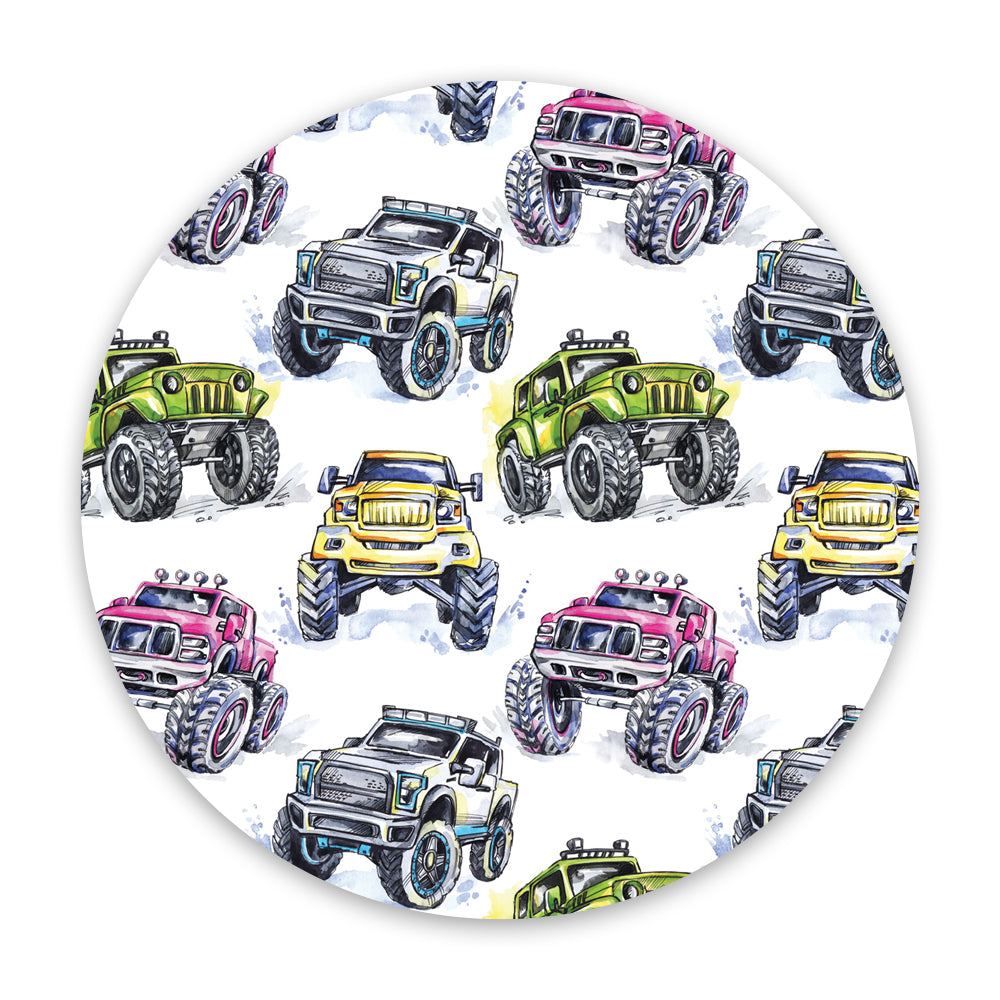 Omnipod Monster Truck Design Patches