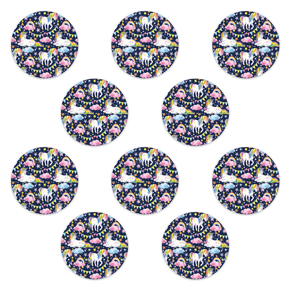 Freestyle Libre Rainbow Unicorn Design Patches