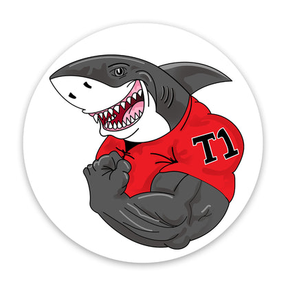 Freestyle Libre T1 Shark Design Patches