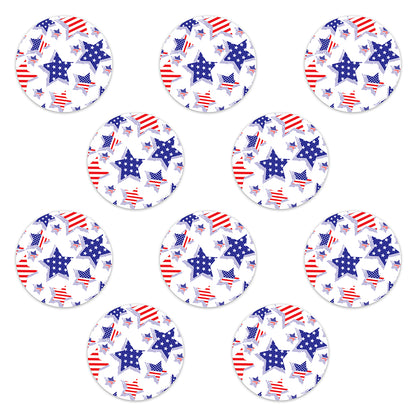 Medtronic USA Flag Stars Design Patches