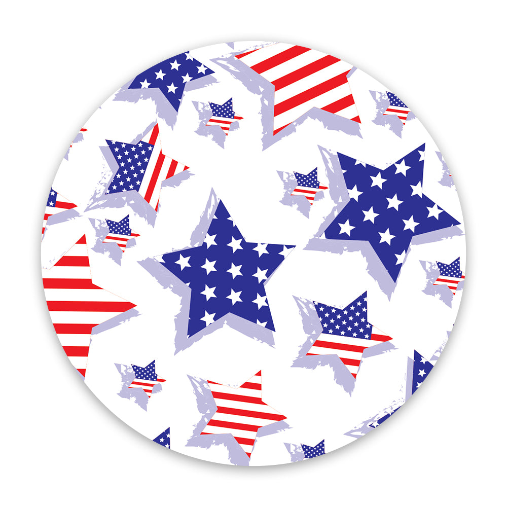 USA Flag Star Patch