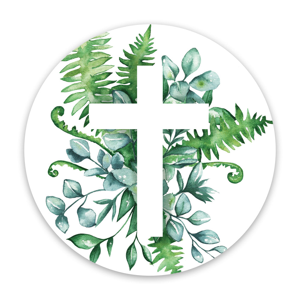 Watercolour Cross Patch