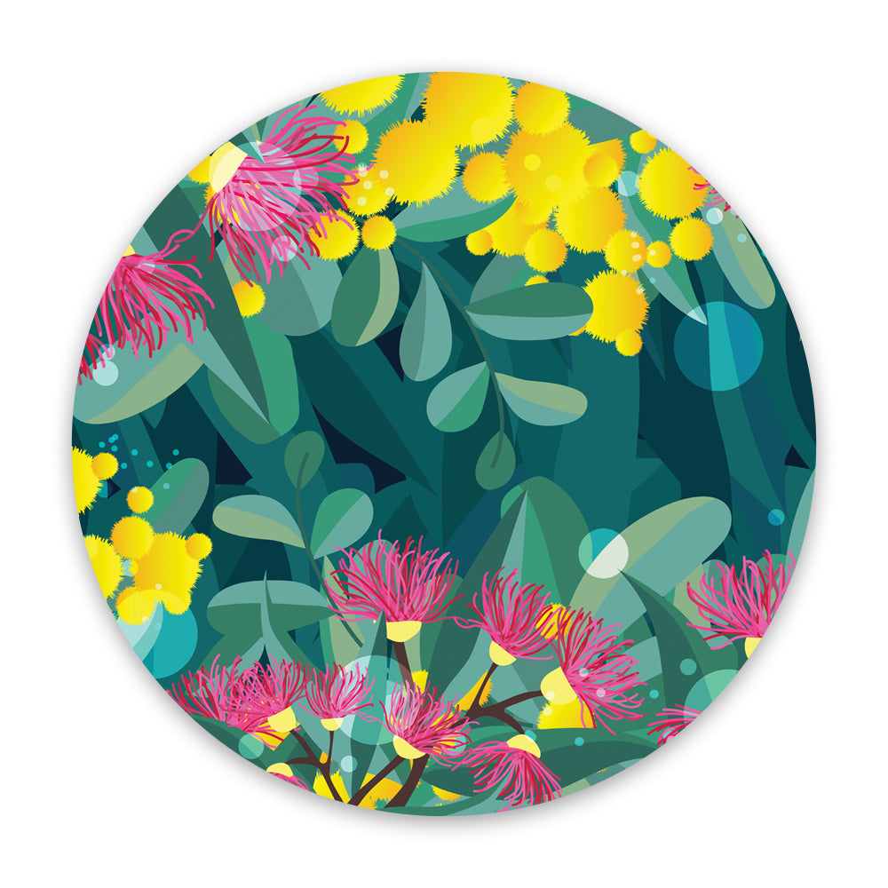 Freestyle Libre Wattle & Gum Blossoms Design Patches