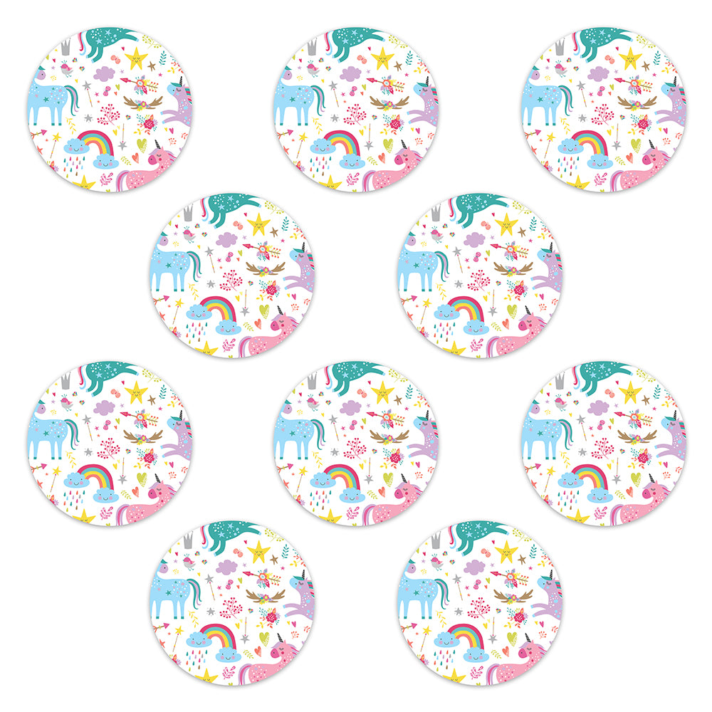 Freestyle Libre Pastel Unicorns Design Patches