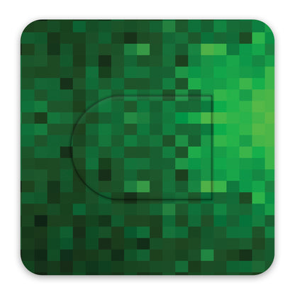 Omnipod Green Pixels Design Patches