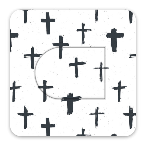 Omnipod Cross Pattern Design Patches