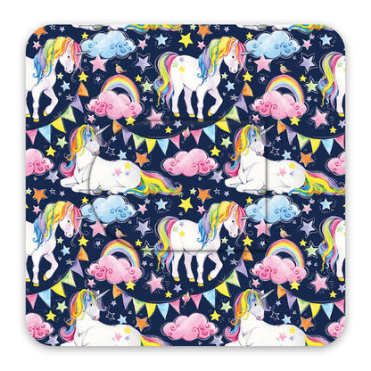 Omnipod Rainbow Unicorn Design Patches
