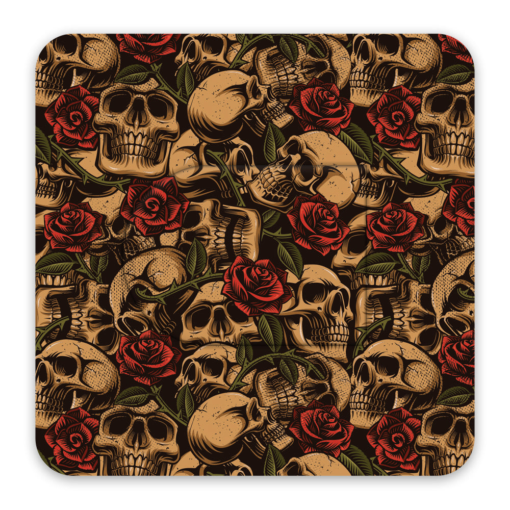 Omnipod Skulls & Roses Design Patches