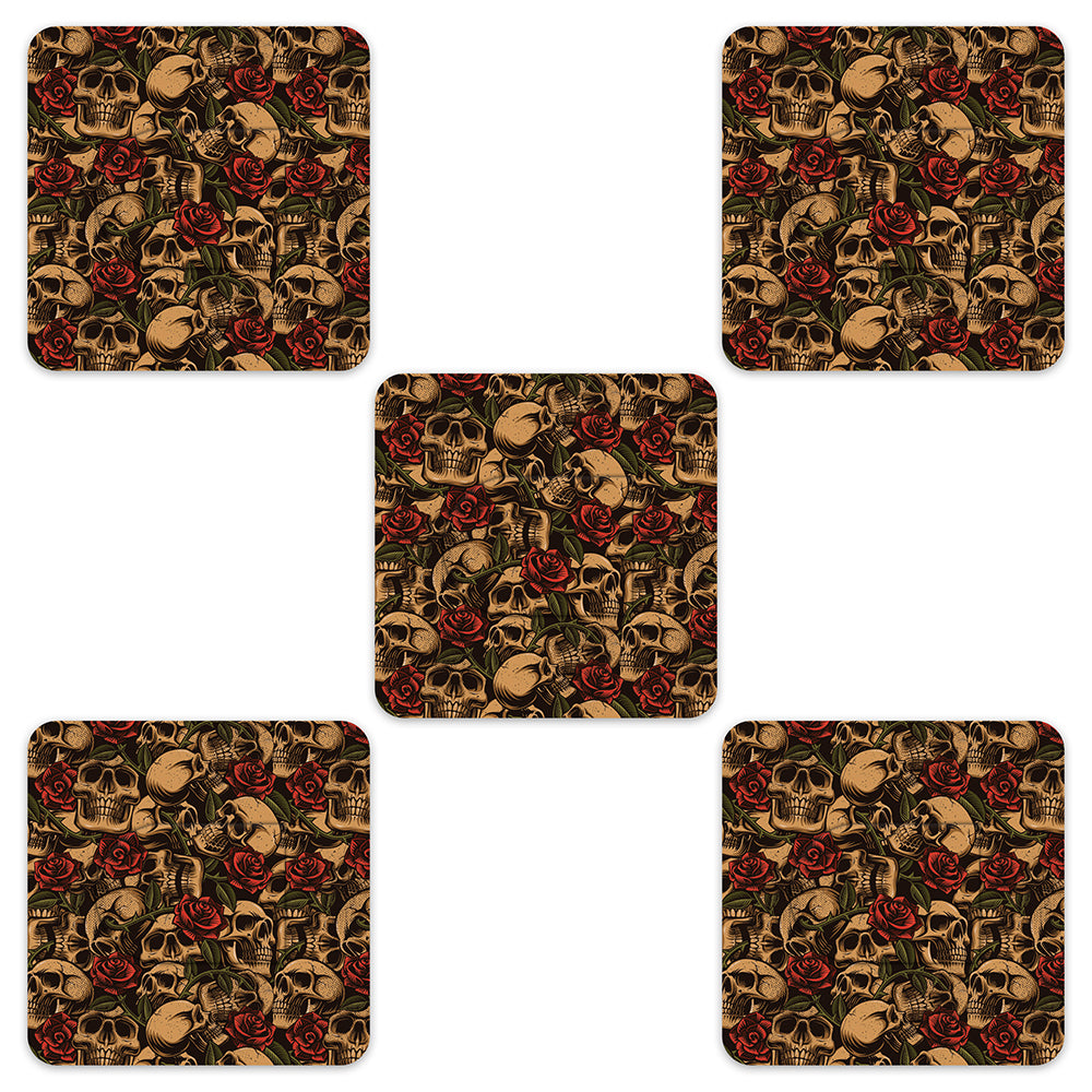 Omnipod Skulls & Roses Design Patches