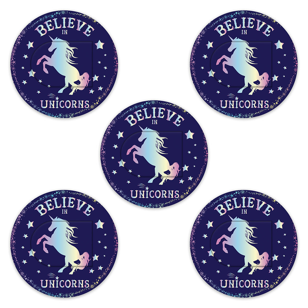 Omnipod I Believe In Unicorns Design Patches