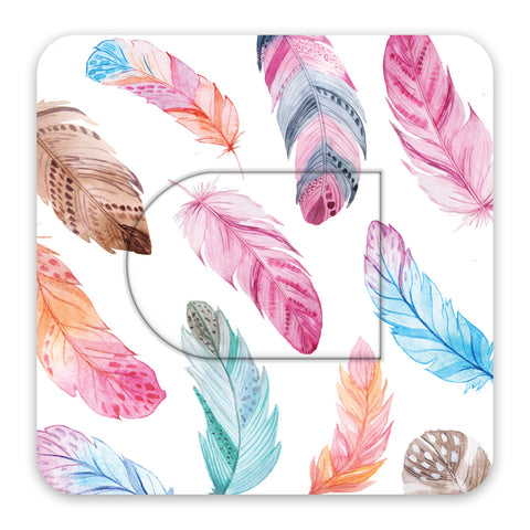 Omnipod Feathers Design Patches