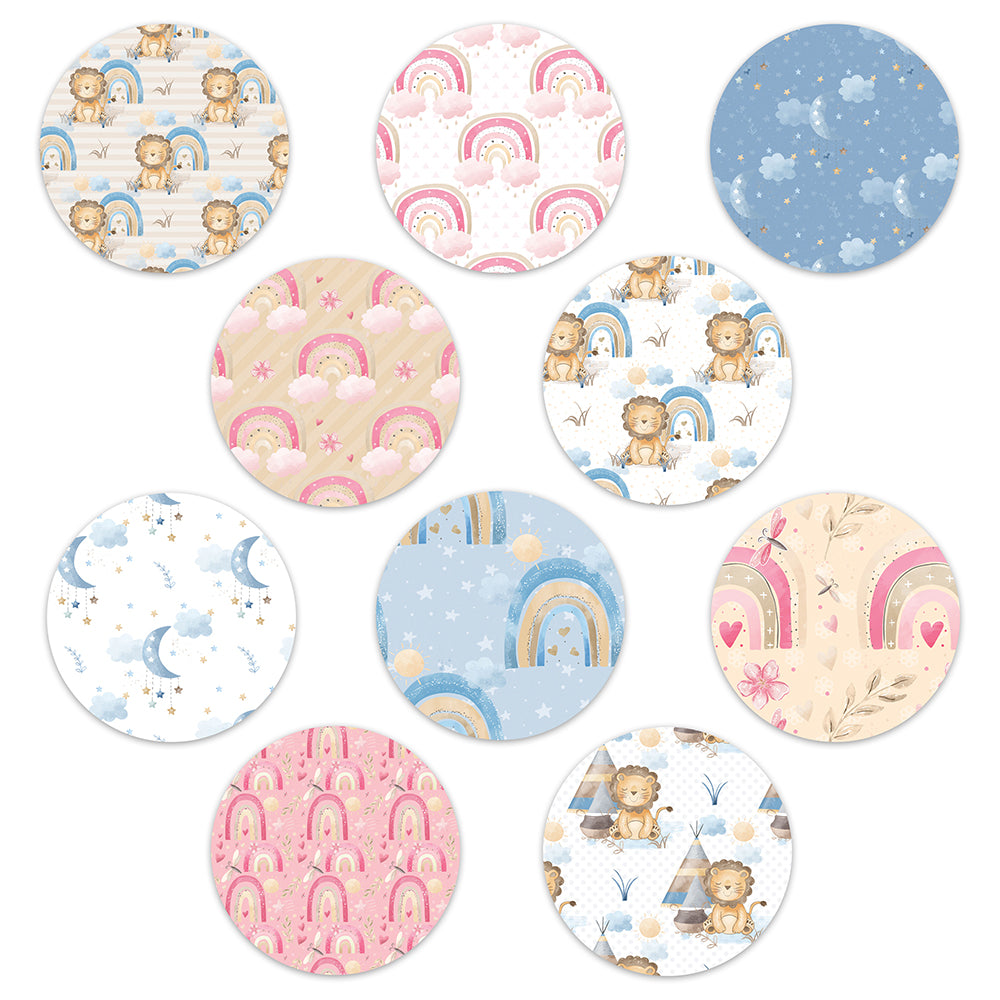 Cute Rainbows Patch Mix