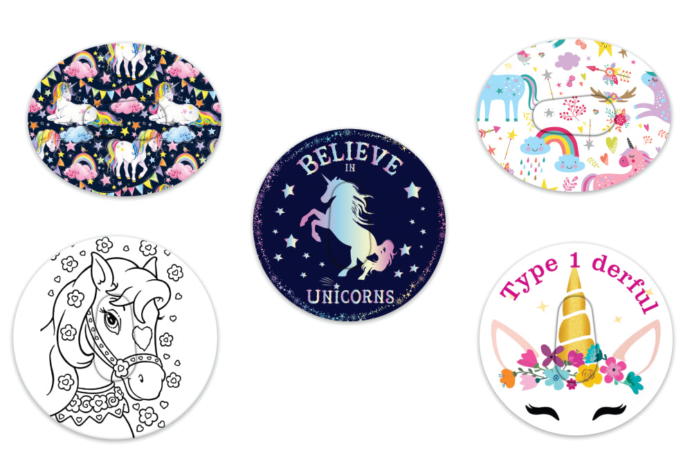 Dexcom Unicorn mix Design Patches