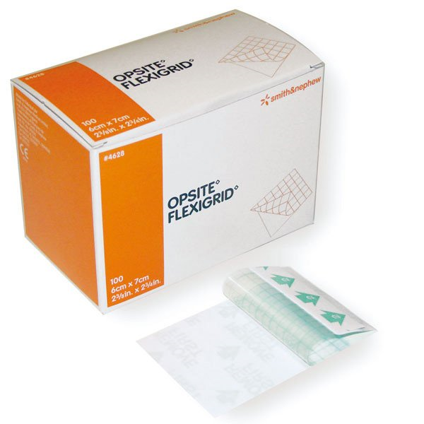 Opsite clear adhesive patches - all cutouts.